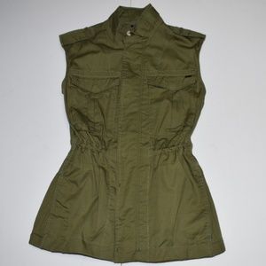 G -Star Raw Woman's Green Vest Size XS